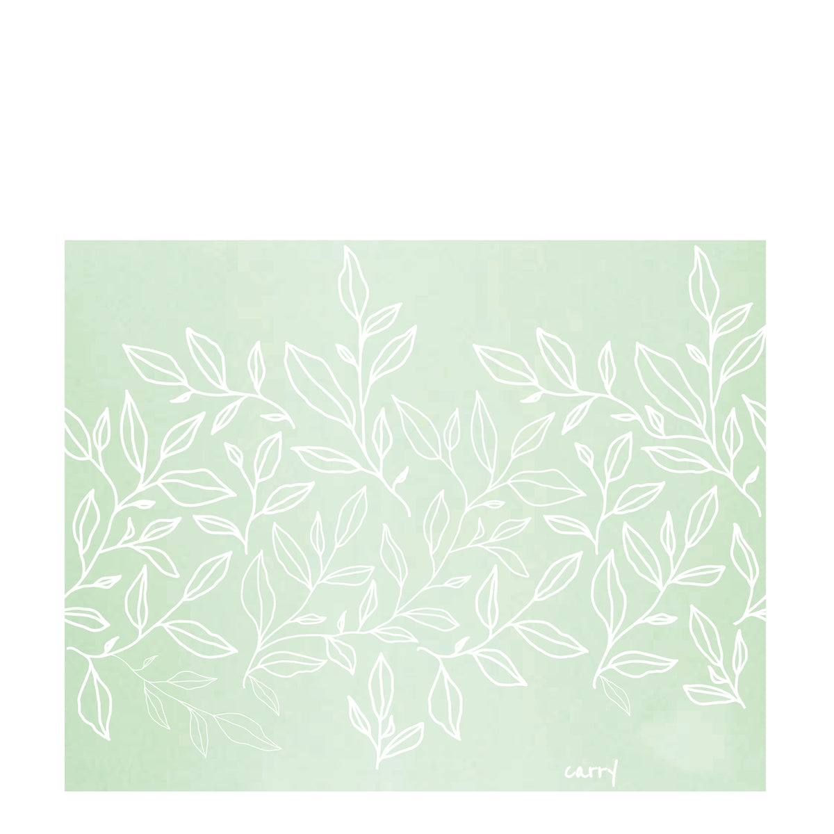 GREEN HARMONY 0,7 l Glasflasche