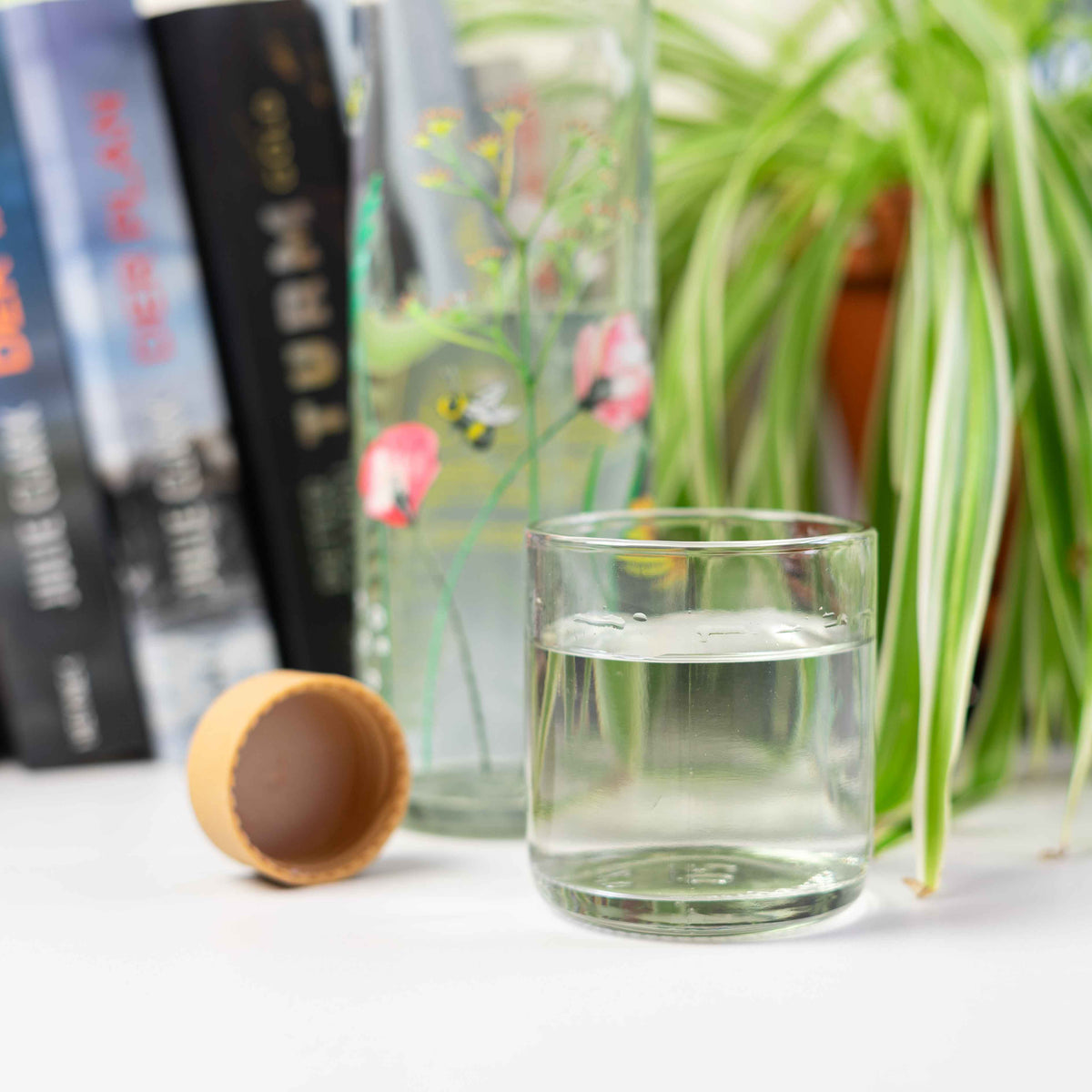 CARRY GLASS 180 ml Trinkglas 6er Set - UPCYCLING