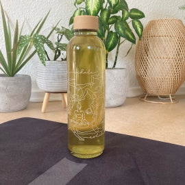 INHALE & EXHALE 0,7 l Glasflasche