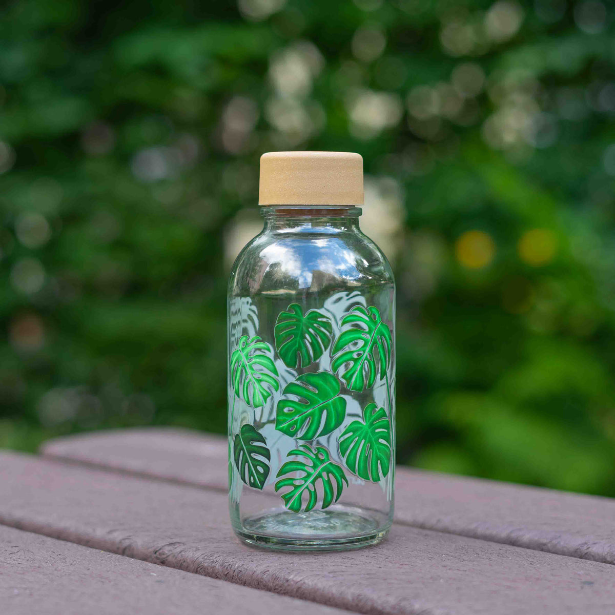 GREEN LIVING 40 CL Bouteille en verre