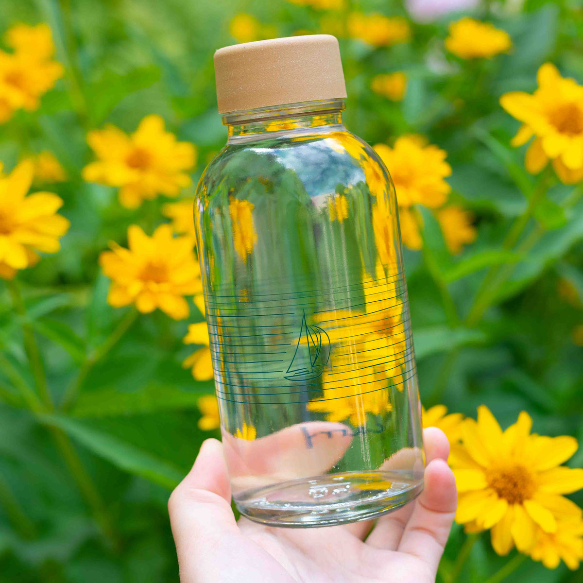 SAIL AWAY 0,4 l Glasflasche