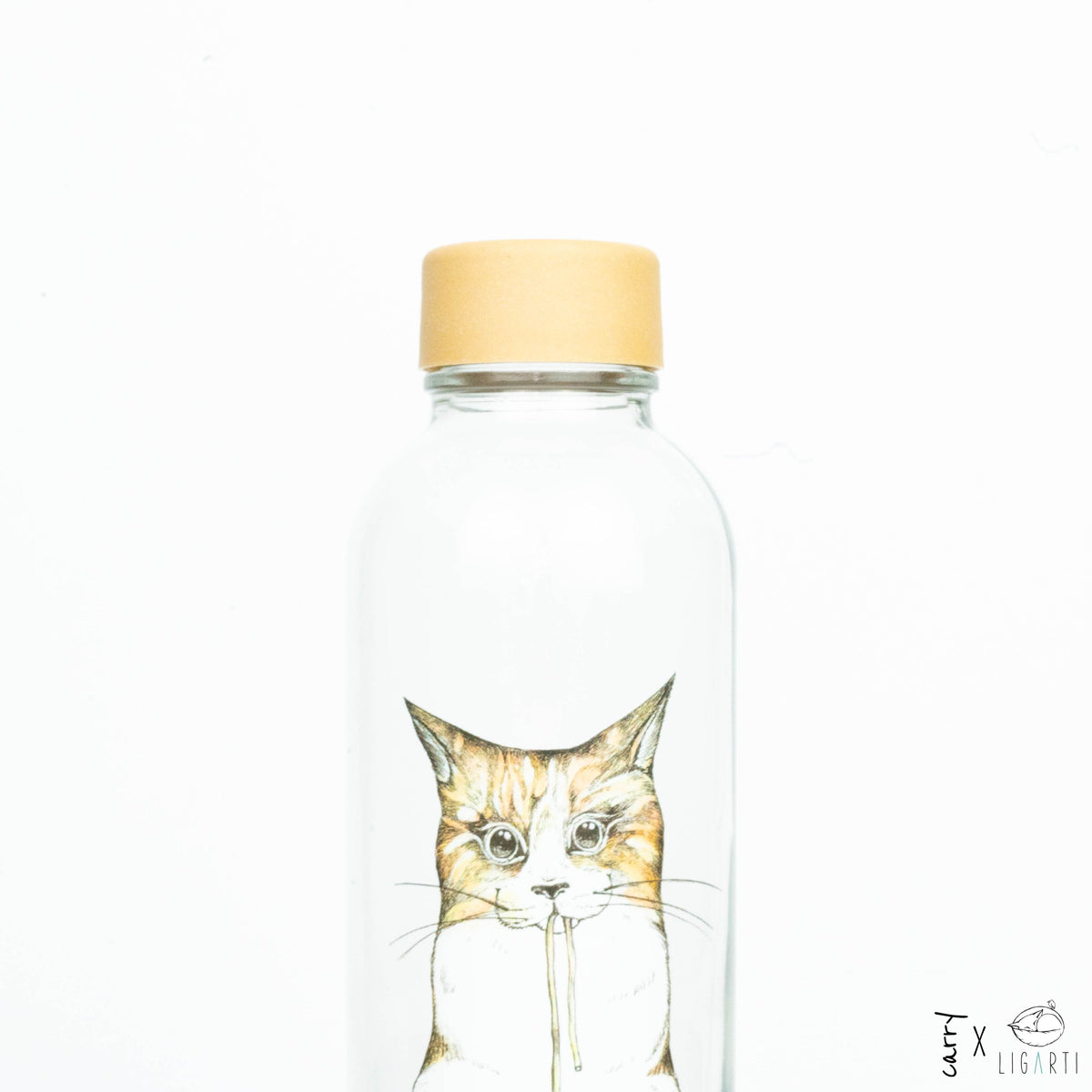 RAMEN CAT 0,7 l Glasflasche
