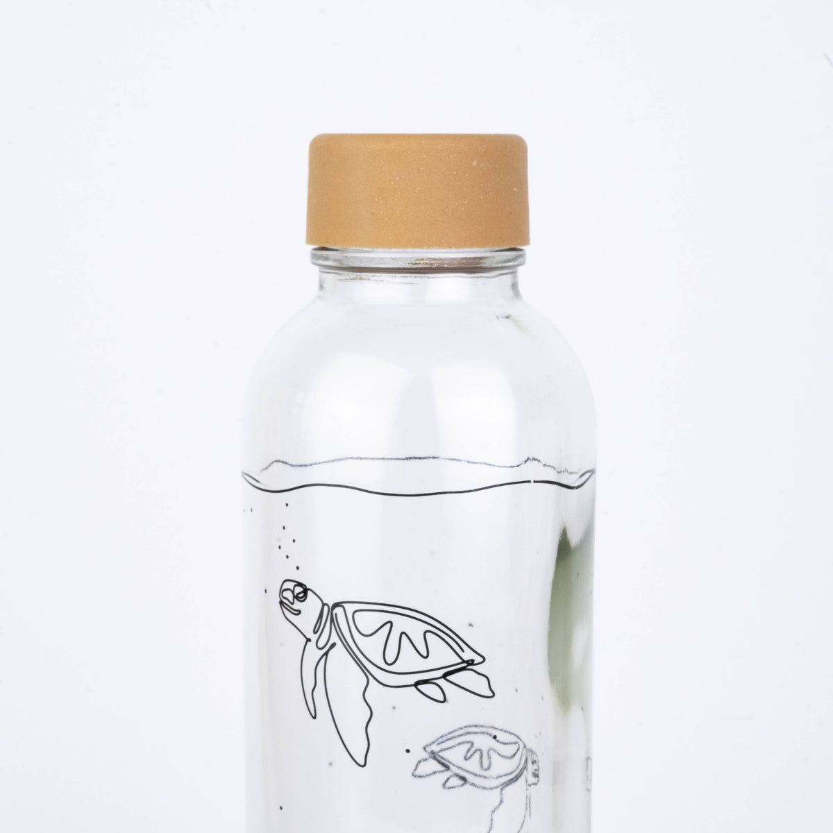 GO WITH THE FLOW  0,7 l Glasflasche