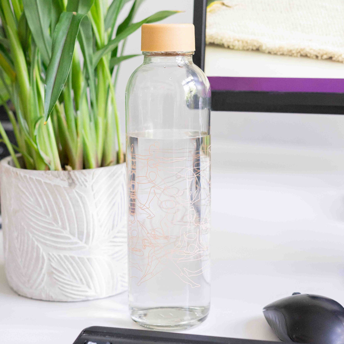 INHALE & EXHALE  0,7 l Glasflasche
